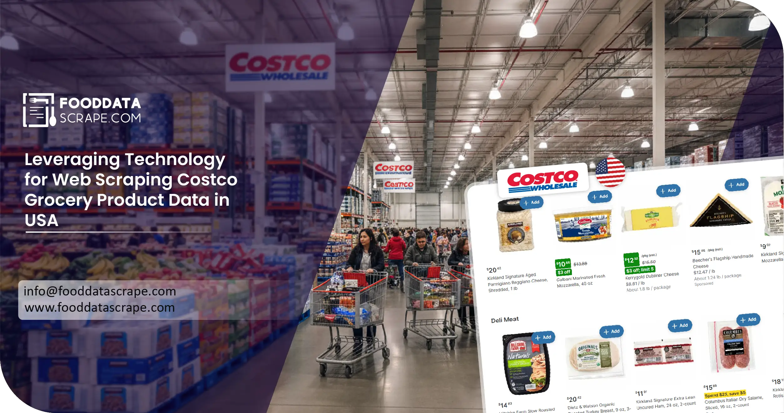 Costco USA Grocery Data Scraping